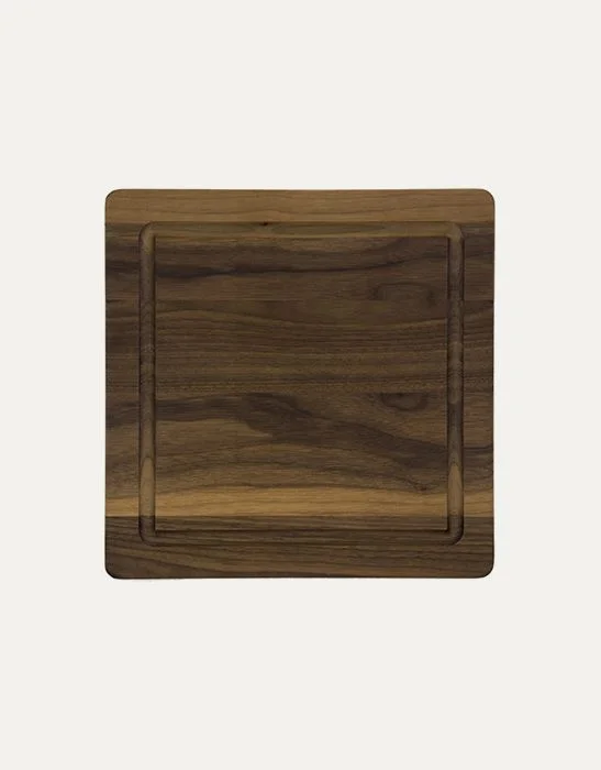 Maple Leaf At Home Walnut Square Board, 12*12