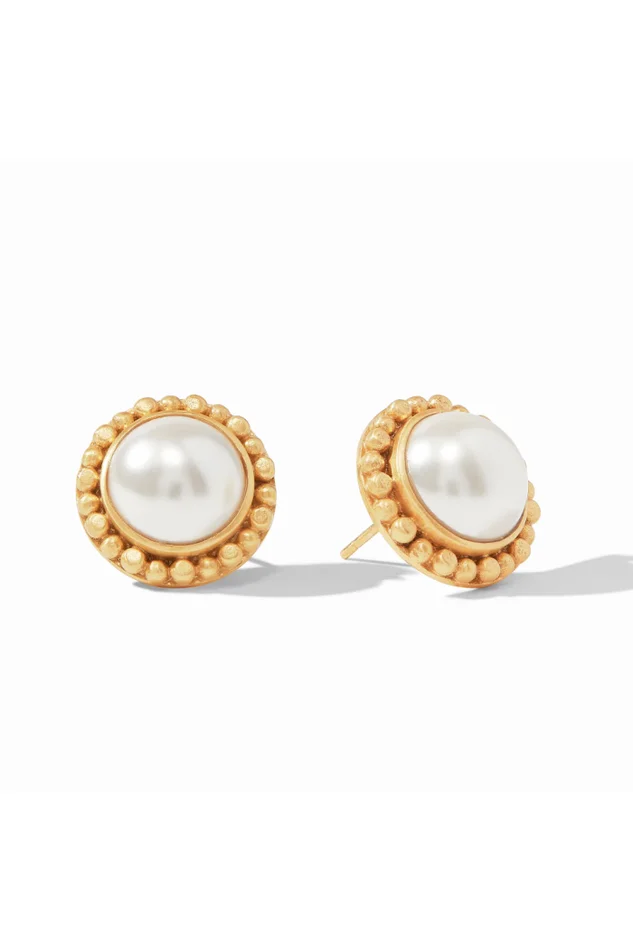 Marbella Pearl Earring Gold