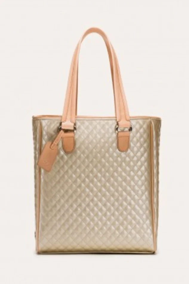 MARKET TOTE-CANDY CHAMPAGNE