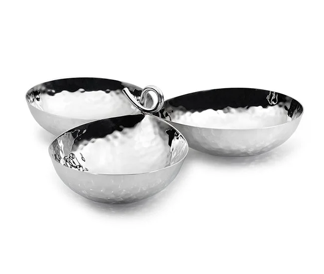 Mary Jurek Galaxy 12″ 3 Bowl Server