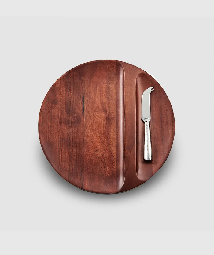 Mary Jurek Sierra Divided Wood Tray W/Knife