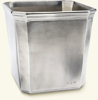 Match Pewter Dolomiti Waste Basket