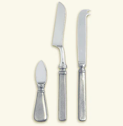Match Pewter Gabriella 3Pc. Cheese Knife Set