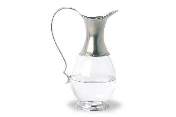 Match Pewter Glass Pitcher
