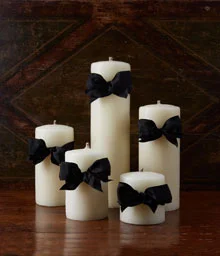 Match Pewter Ivory Smooth Pillar, 4*4