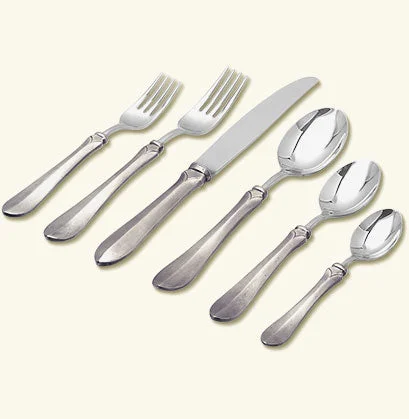 Match Pewter Sofia 5Pc. Place Setting