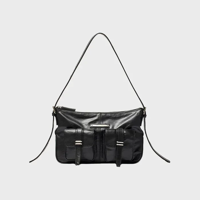 Matin Kim DOUBLE POCKET SHOULDER BAG