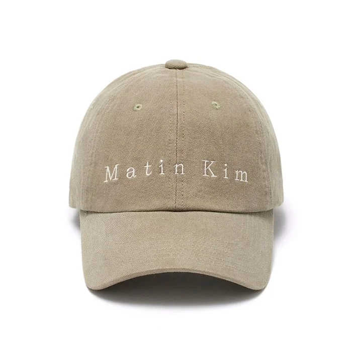Matin Kim MATIN COTTON WASHED BALL CAP