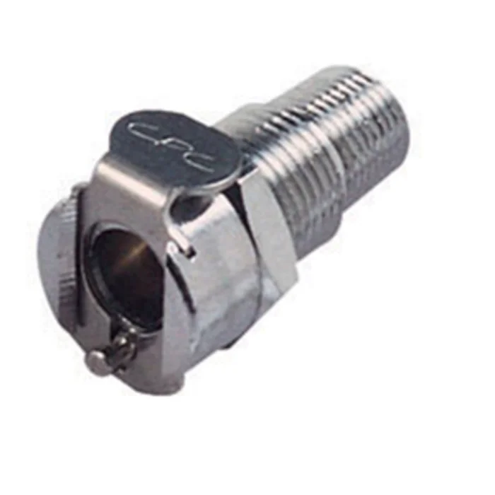MCD1502 Valved Panel Mount Male Thread Coupling Body 1/8 NPT