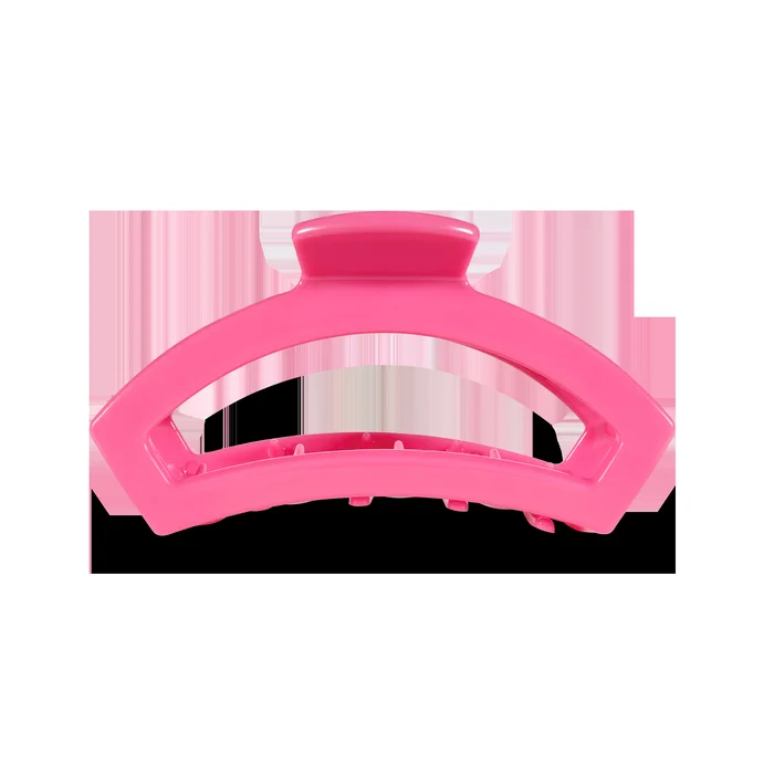 Medium Open Hair Clip-Paradise Pink