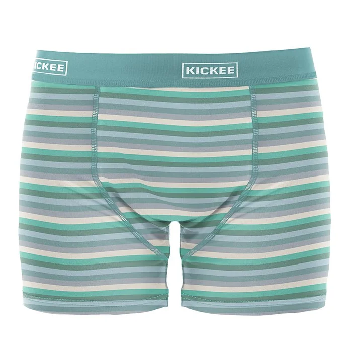 Men’s Boxer Briefs – April Showers Stripe