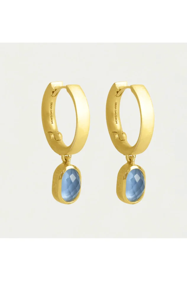 MERCER GEMSTONE MINI DROP/GOLD-MIDNIGHT BLUE