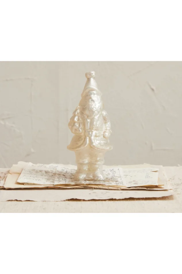 Mercury Glass Santa