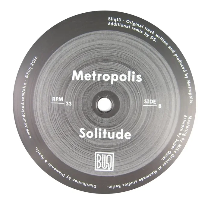 Metropolis: Solitude Vinyl 12″ Online