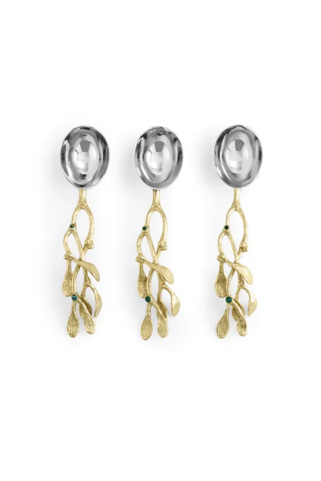 Mistletoe Spoon Set/3