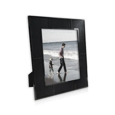 Monica Rich Kosann Black Shagreen With Black Metal 8*10 Frame