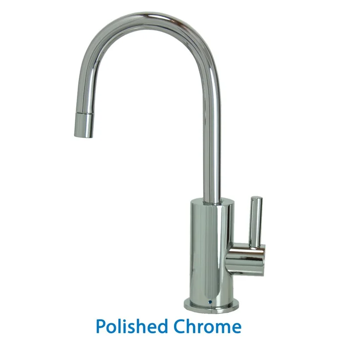 Mountain Plumbing MT1843-NL Contemporary Mini POU Faucet W/ Round Base and Handle