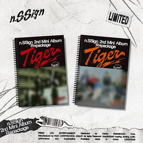 N.Ssign 2nd Mini Album Repackage – Tiger (Limited Edition)