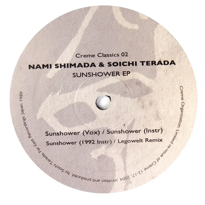 Nami Shimada: Sunshower EP (Legowelt) Vinyl 12″