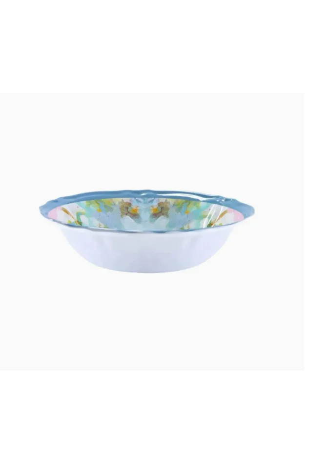 NANTUCKET BLOOM MELAMINE SERVING BOWL