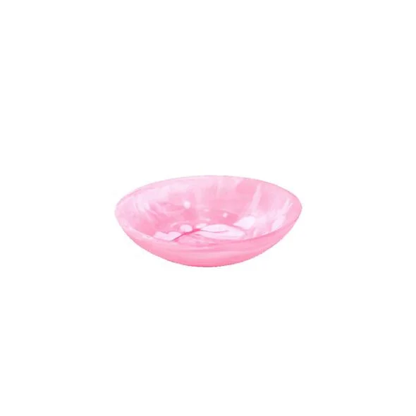 Nashi Home Resin Pink Swirl Everyday Extra Small Bowl