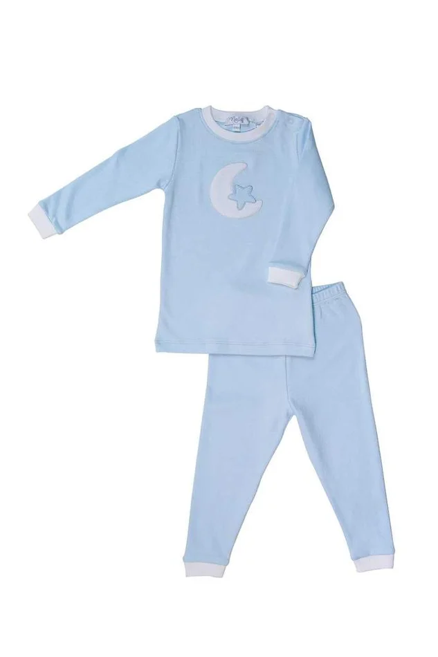 Nellapima Blue Moon Pajamas, 12-18Mo.