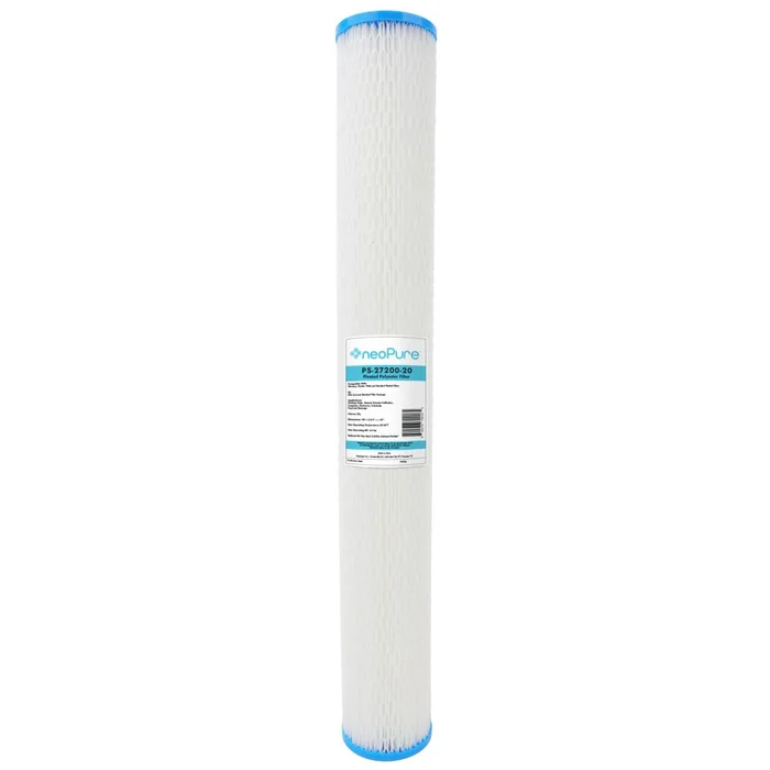 Neo-Pure PS-27200-20 20″ High Efficiency Pleated Filter 20 Micron