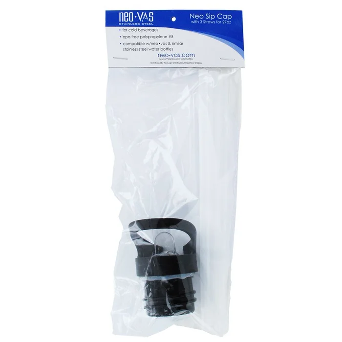 Neo-Vas Neo Sip Cap with Straws for 27 oz. Bottle