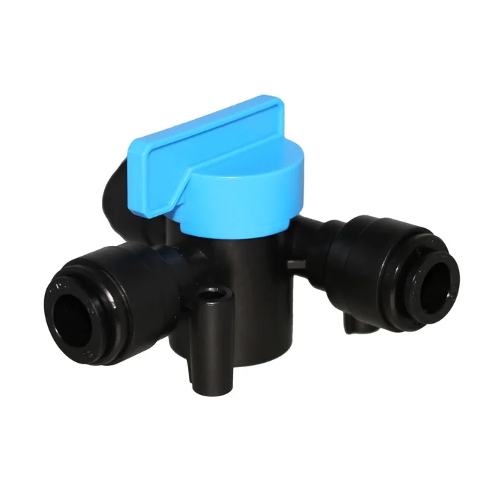 NeoFit – Acetal Black Tee Valve 3/8″tube