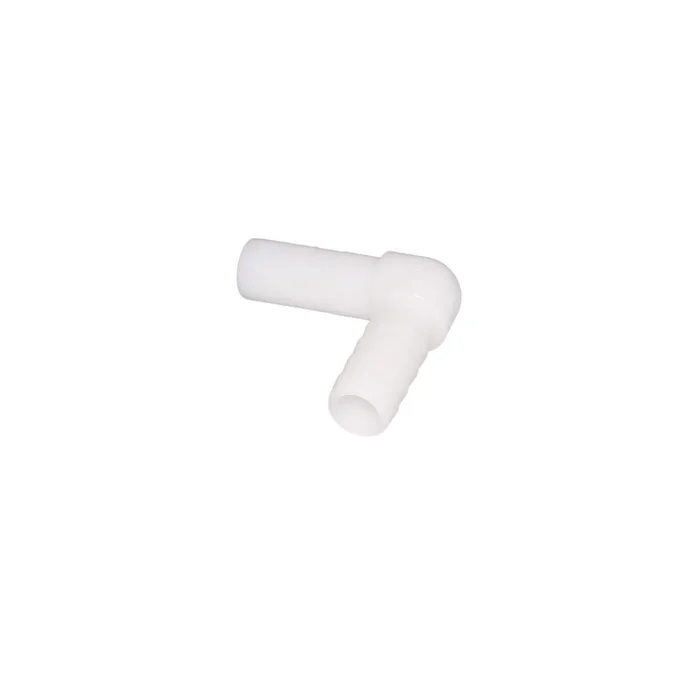 NeoFit – Acetal Natural White Stem Barb Elbow Connector 8mm (5/16″) stem x 1/4″barb