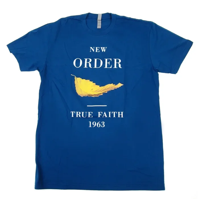 New Order: True Faith Shirt – Cool Blue
