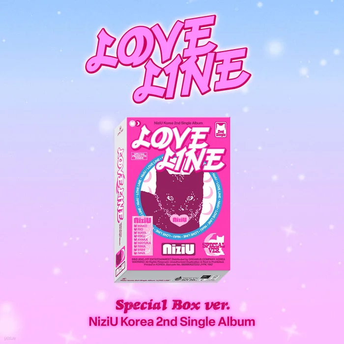 NiziU – KOREA 2nd Single Album LOVE LINE (Special Box Ver.)