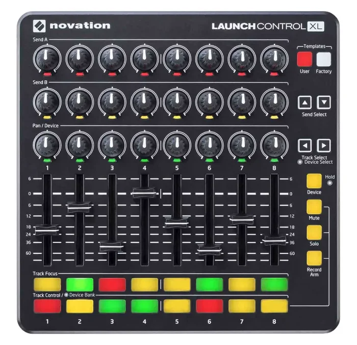 Novation LAUNCH-CONTROL-XL-BLK Ultimate Control Over Ableton Live