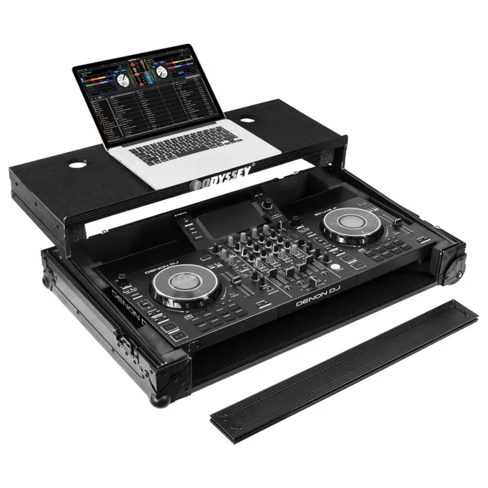 Odyssey 810SC4M DJ Flight Case with Glide Style Laptop Platform for Denon DJ SC LIVE 4 I-Board Online Hot Sale