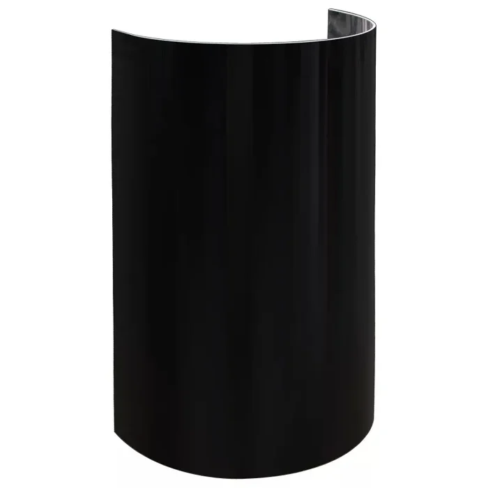 Odyssey Cases ODYSHLD1508BLK, 15-Inches Tall Black Upright Decor Lighting Shield