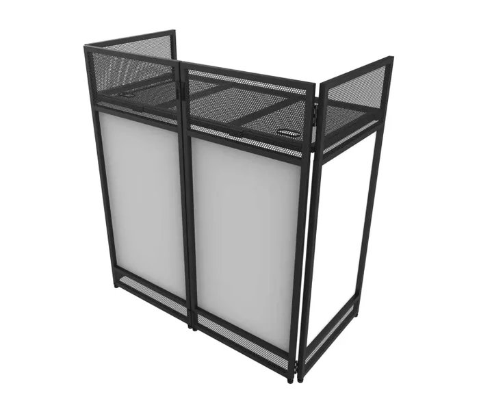 Odyssey DJBOOTH40, 40-Inch Wide Surface DJ Booth – Black Fashion