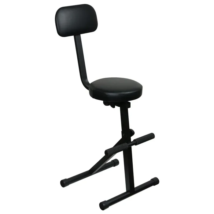 Odyssey DJCHAIR Height Adjustable Chair for DJ – Black