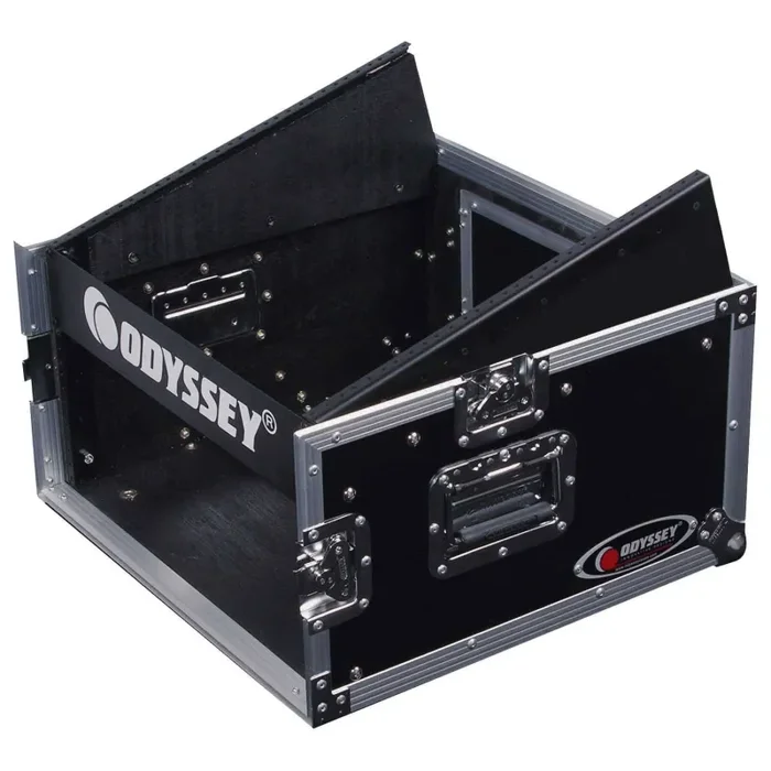 Odyssey FZ1004 10U Top Slanted 4U Vertical Pro Combo Rack