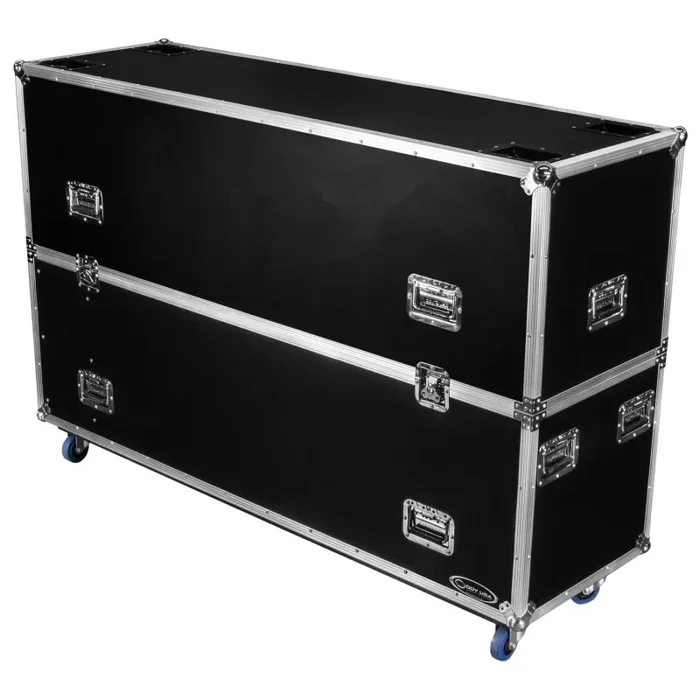 Odyssey FZ2FSM75W Dual 75″ Flat Screen Monitor Case with Casters