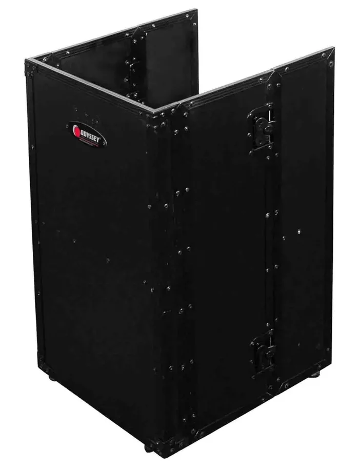 Odyssey FZF1930BL Black DJ Fold-Out Stand 19″ Wide x 30″ Tall