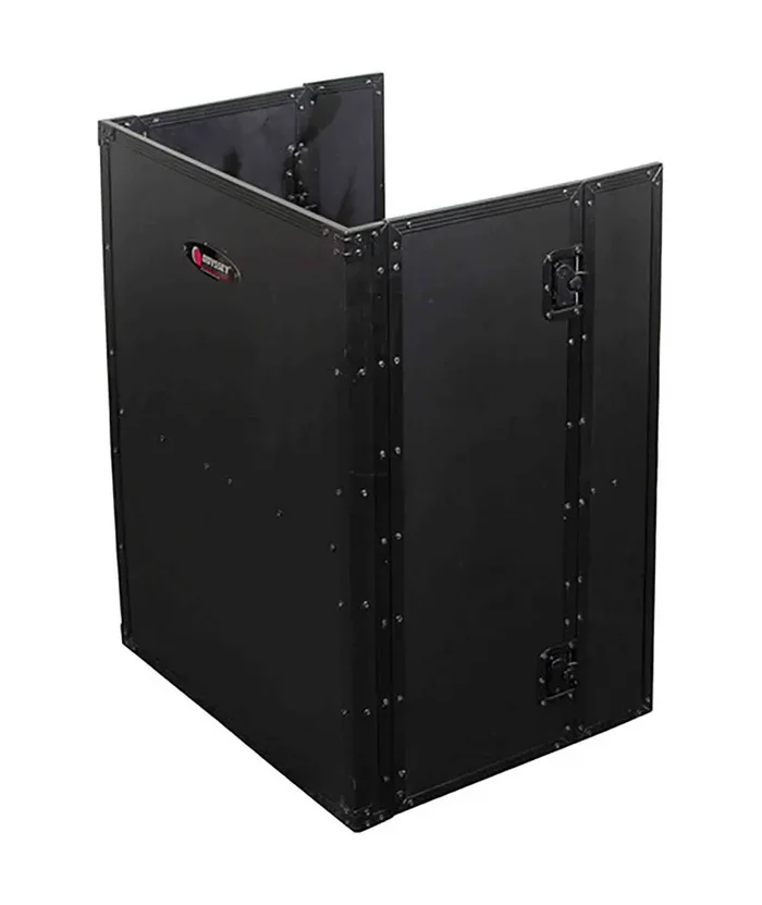 Odyssey FZF2636BL DJ Fold-out Stand, 26″ Wide x 36″ Tall – Black