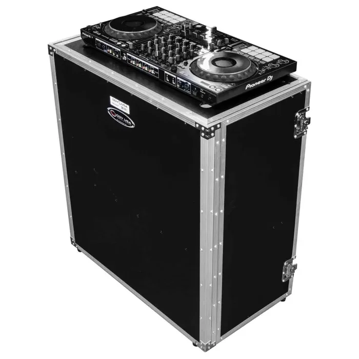 Odyssey FZF33362T 33″ Wide x 36″ Tall Two-Tier DJ Fold-out Stand