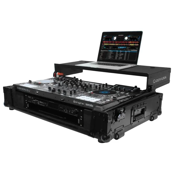 Odyssey FZGSMCX8000W2BL DJ Case for Denon MCX8000 DJ Controller With 2U Rack Space on Sale