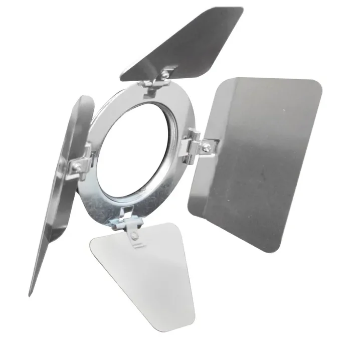 Odyssey LSPAR16BDP Polish Aluminum Barn Door for Par 16 Light Fixtures