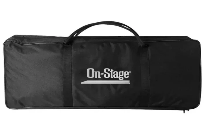 On Stage MSB-6500 Mic Stand Bag, holds 3 Round Base, 3 Hex Base Microphone Stands or Various Booms