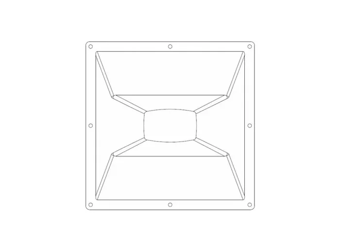 One Systems ET-105/60 Rotatable Horn for 112/HTH Speaker