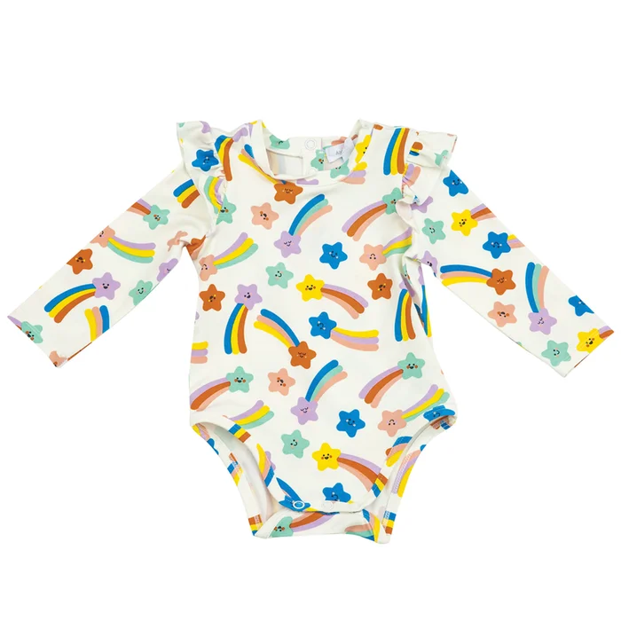 Onesie Ruffles (Long Sleeve) – Shooting Stars