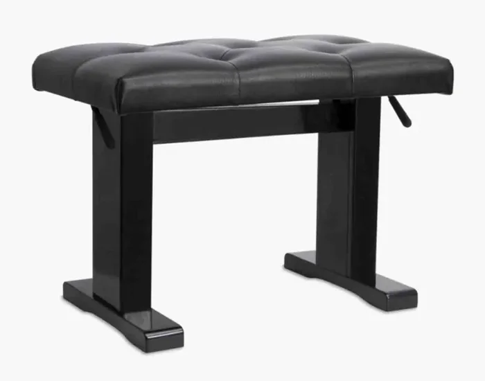 Onstage KB9503B Piano Bench with Adjustable Height – Black
