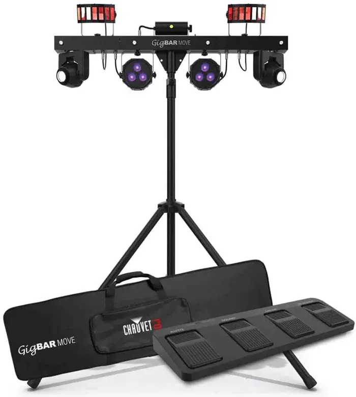 Open Box: Chauvet DJ GIGBARMOVE 5-in-1 Lighting System with Pre-Mounted on a Single Bar