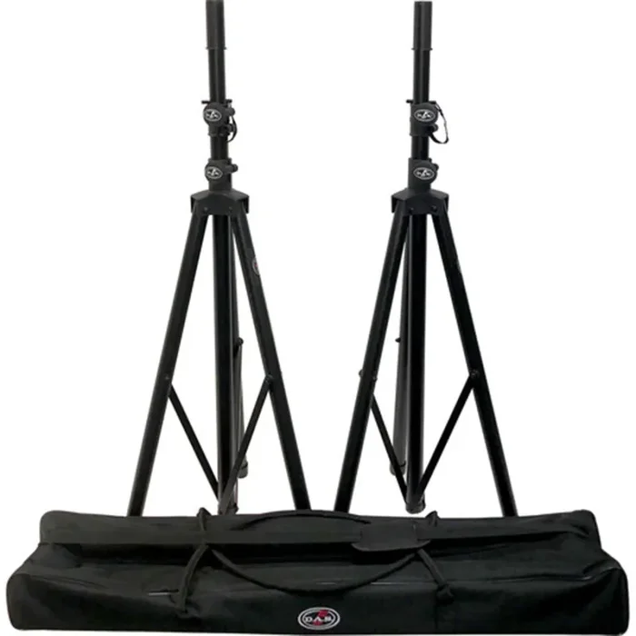 Open Box: DAS Audio DAS-TRPD-S2 Branded Steel and Aluminum Tripod Stand Pack with Zipper Bag Fashion